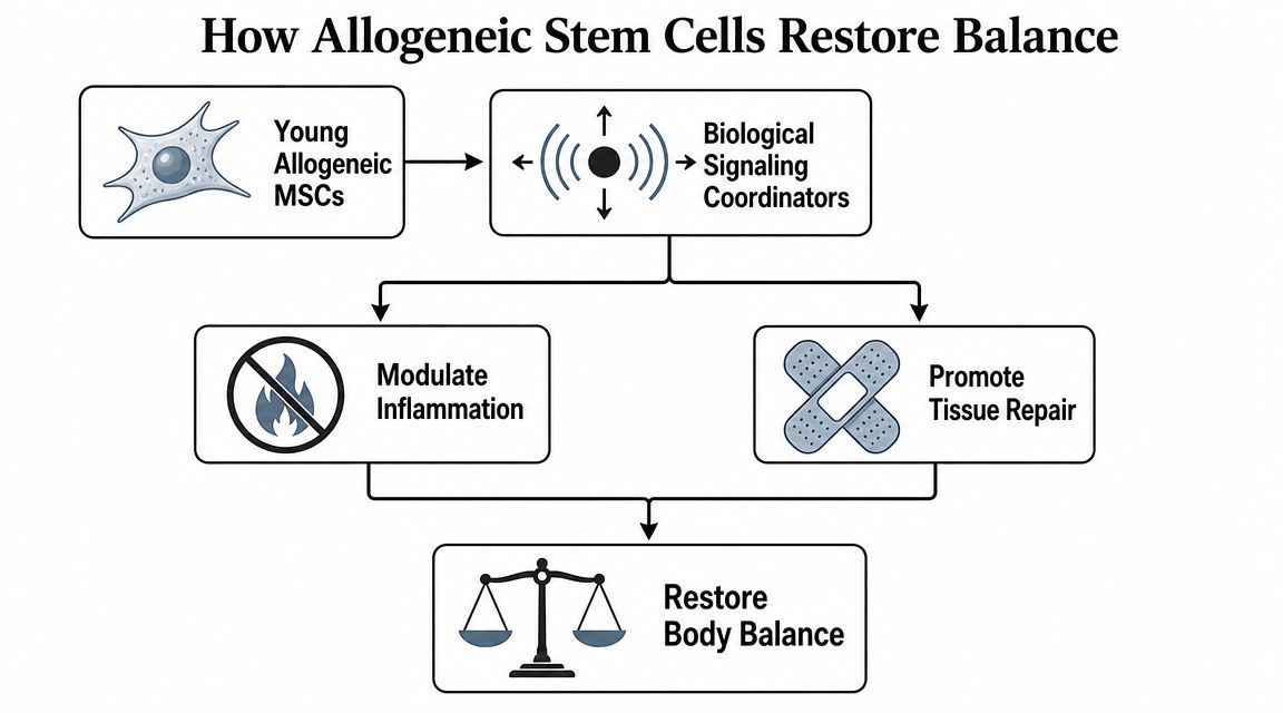 How Allogeneic Stem Cells Work to Restore Balance