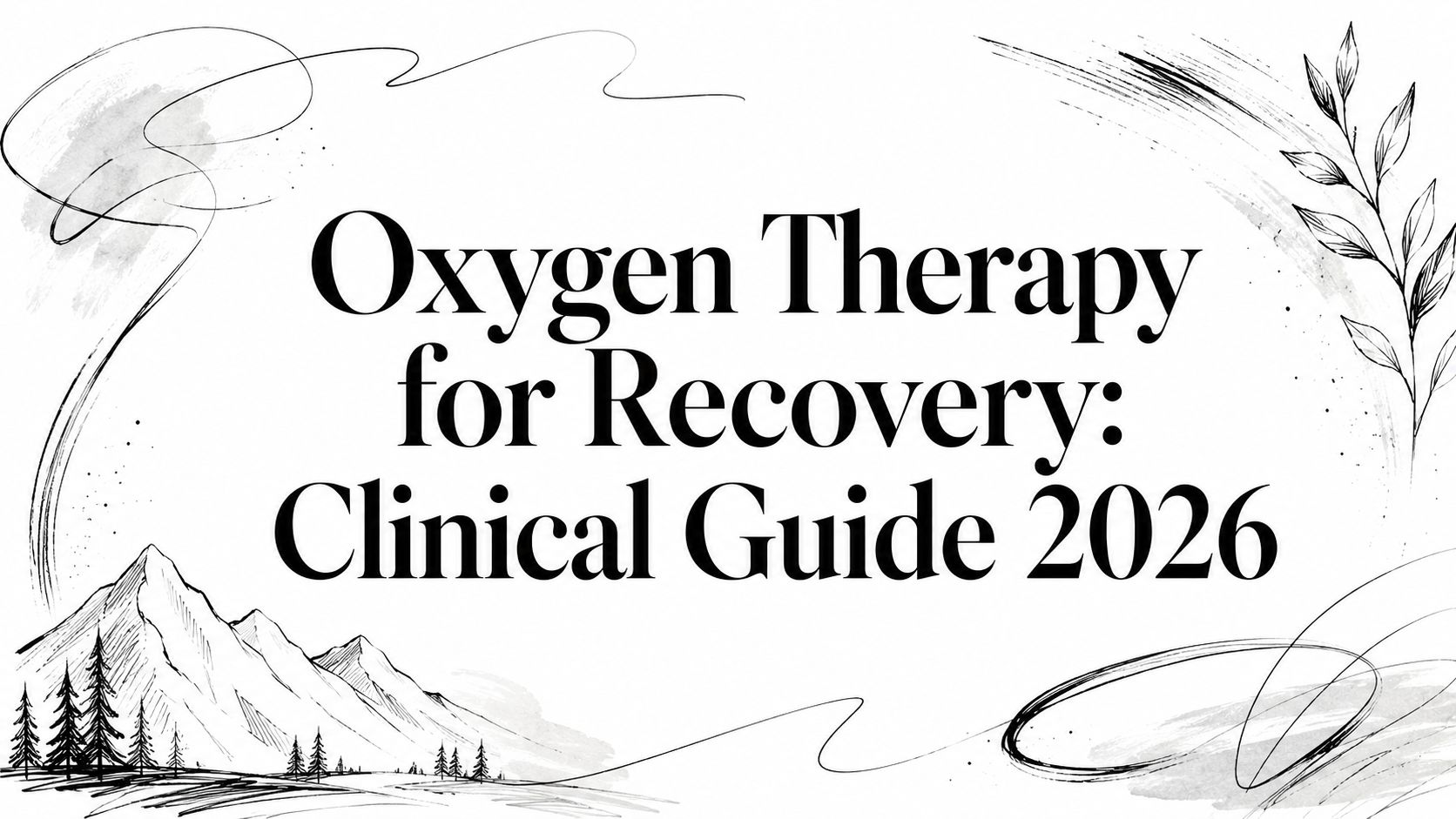 Oxygen Therapy for Recovery: Clinical Guide 2026