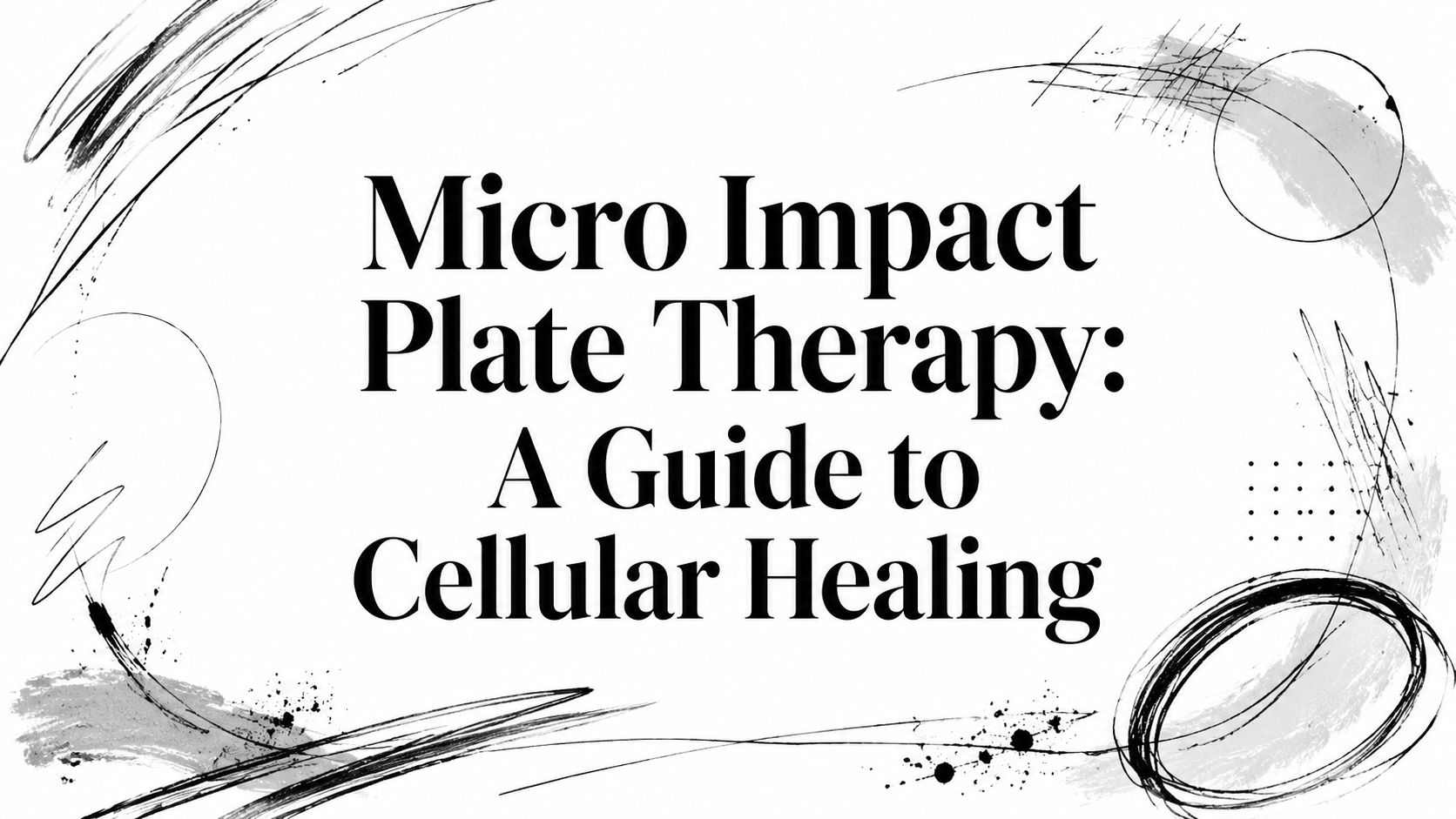 Micro Impact Plate Therapy: A Guide to Cellular Healing
