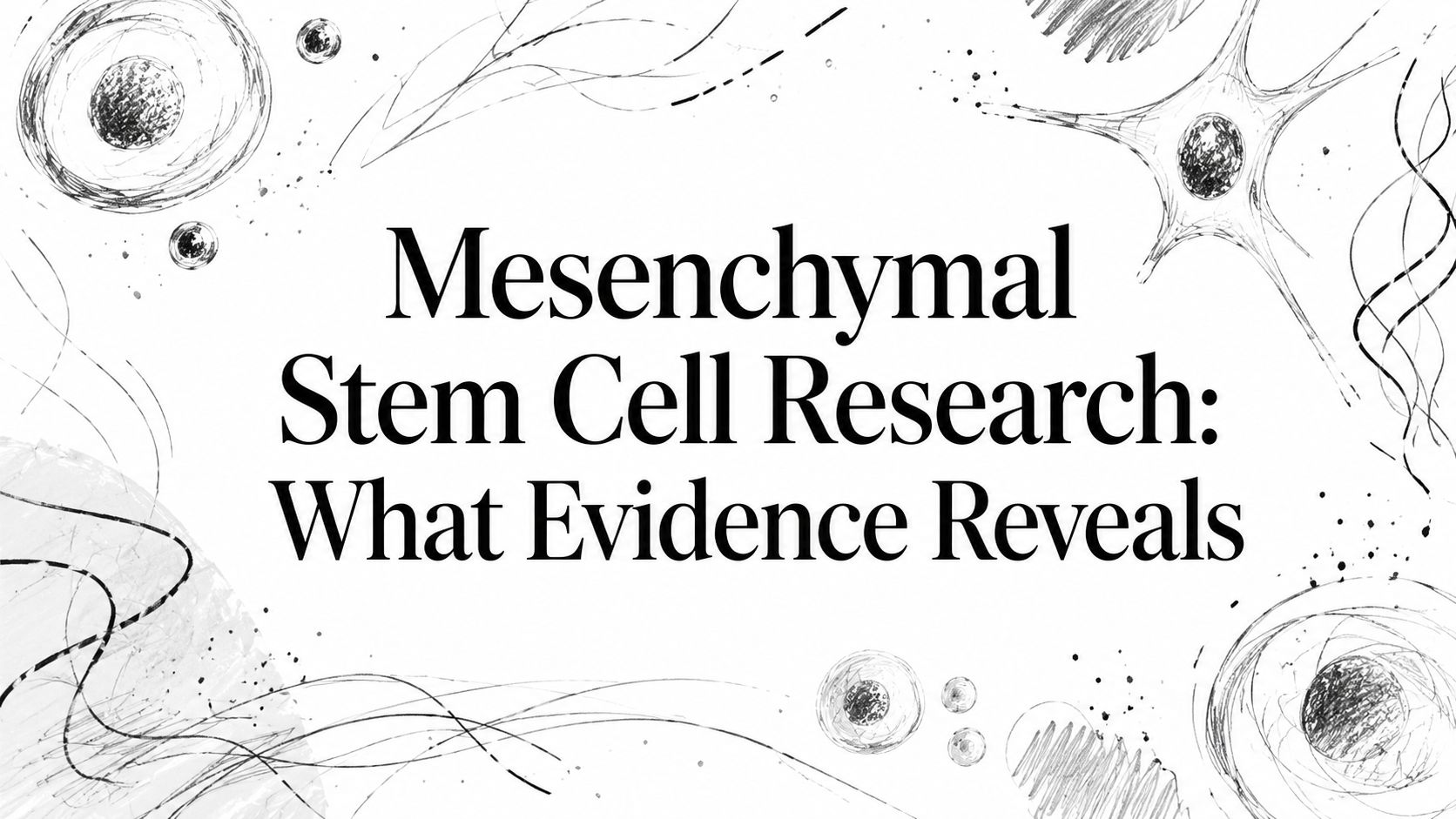 Mesenchymal Stem Cell Research: What Evidence Reveals