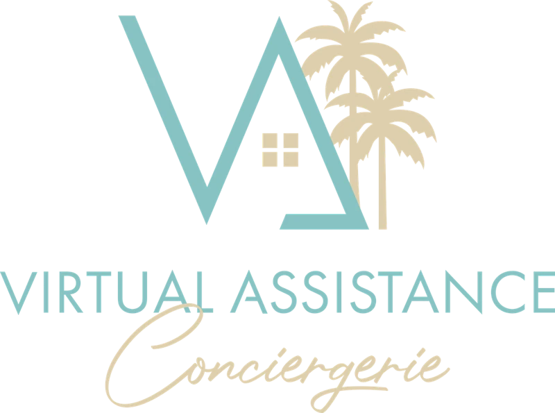 Logo Virtual Assistance Conciergerie Martinique, partenaire de Gino Fidelin