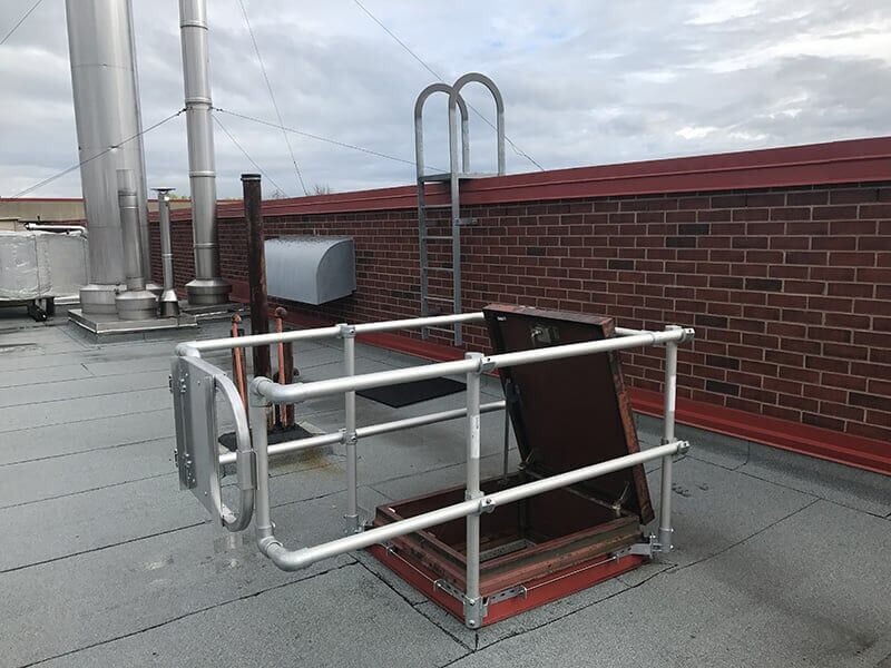 Garde-corps pour trappe