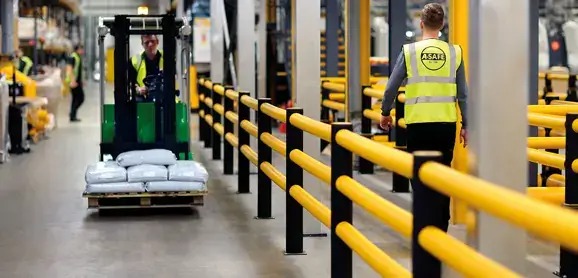 Barrière de sécurité pour piétons