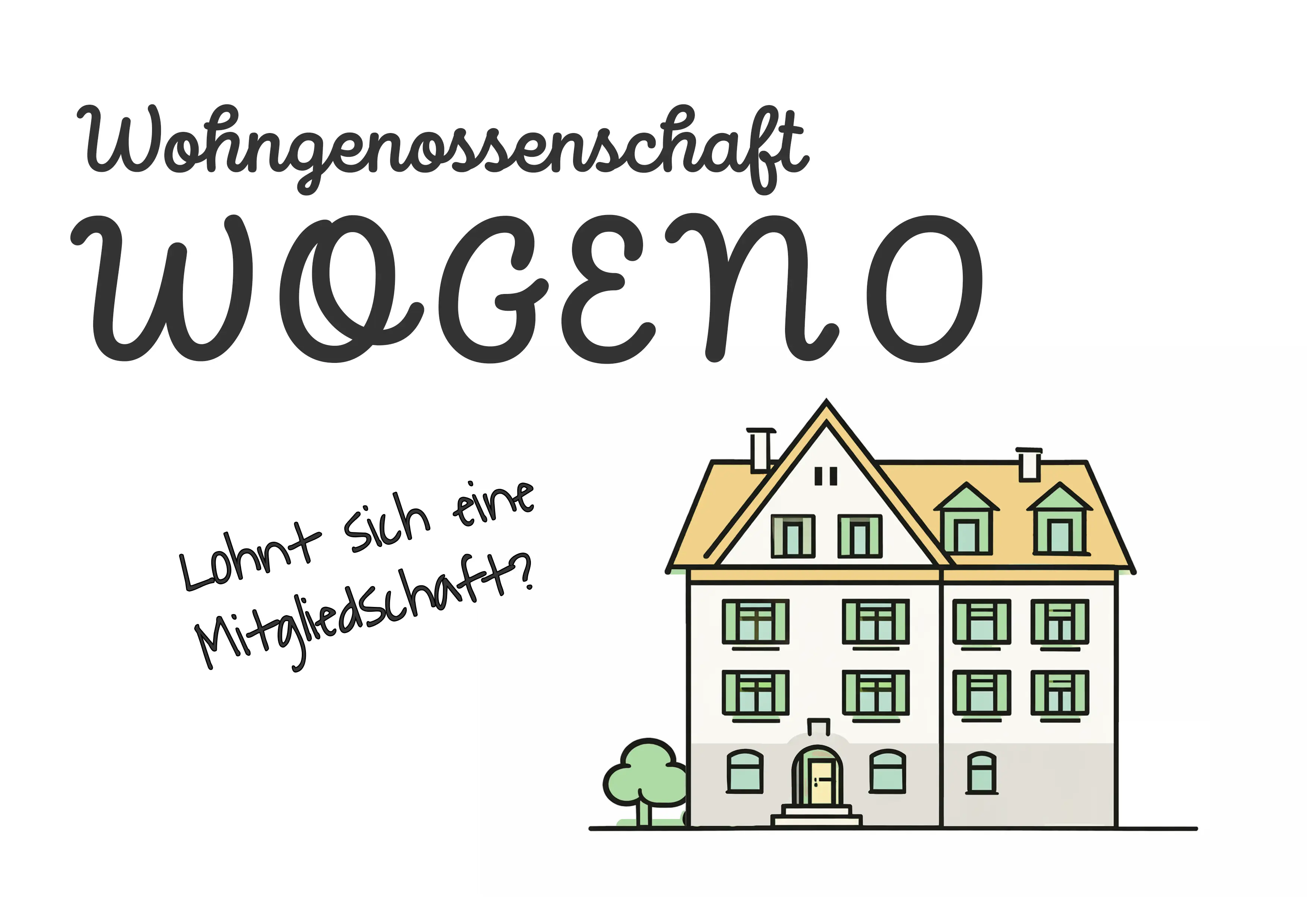 WOGENO Zürich: Anmeldung, Kosten & Selbstverwaltung