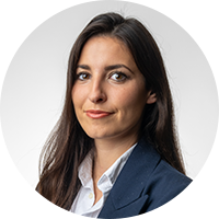 Photo en portrait de Estelle Ducrocq, directrice des ressources humaines