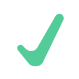 positive check icon