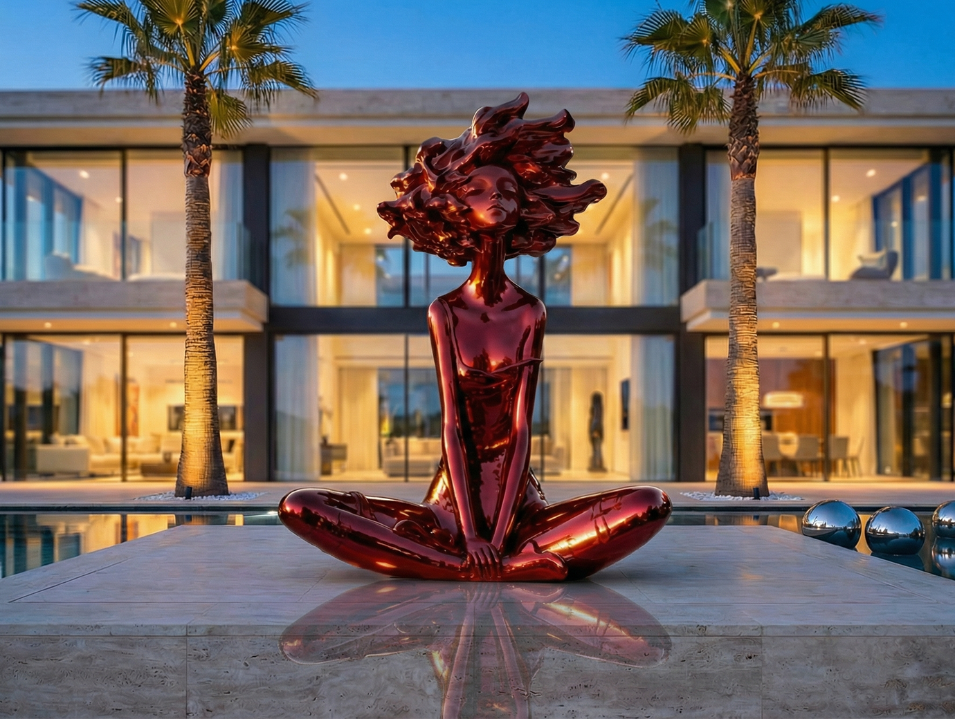 Crimson Meditation — Porto Cervo, Sardegna, Italia