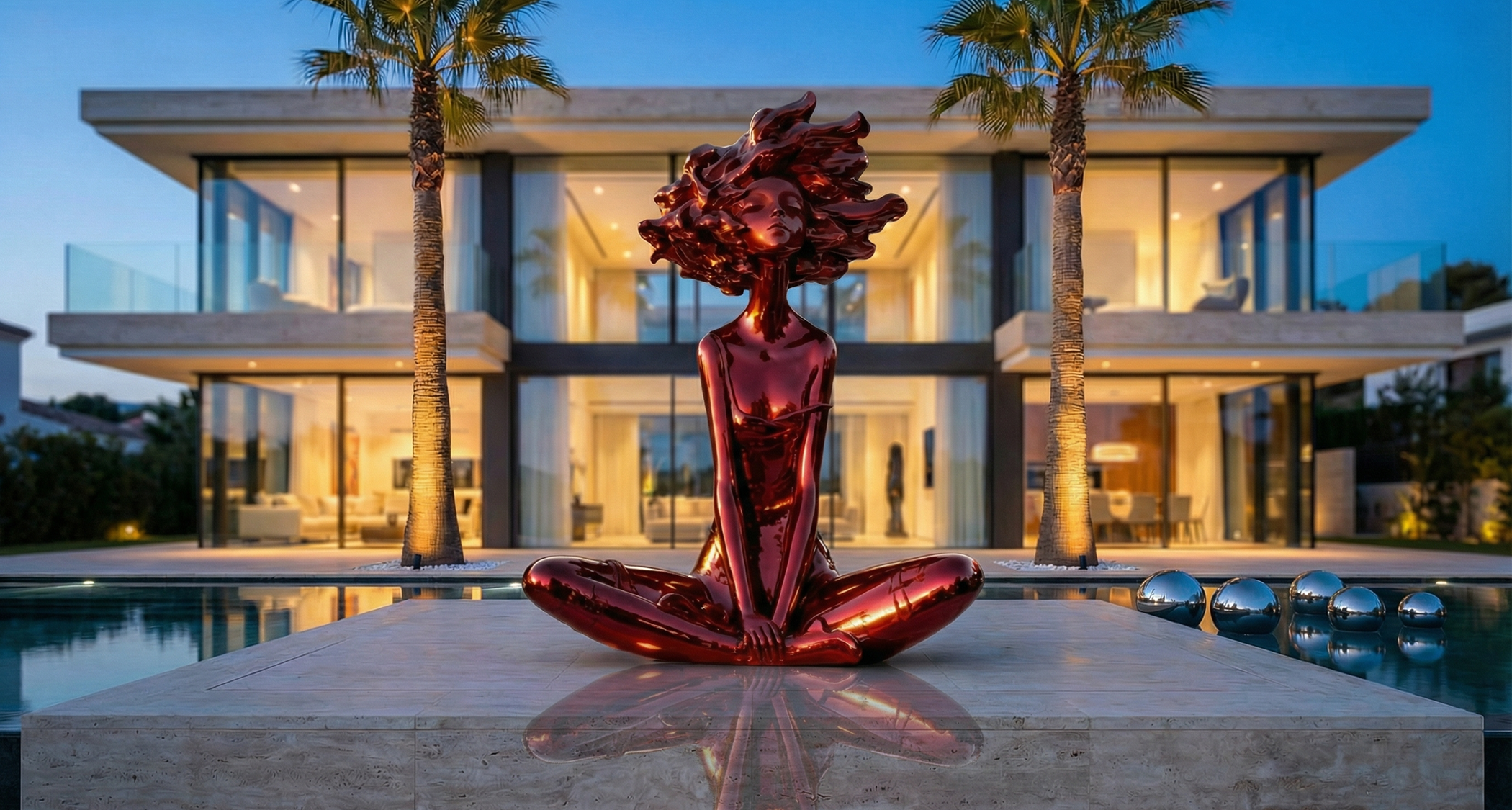 Crimson Meditation — Porto Cervo, Sardegna, Italia