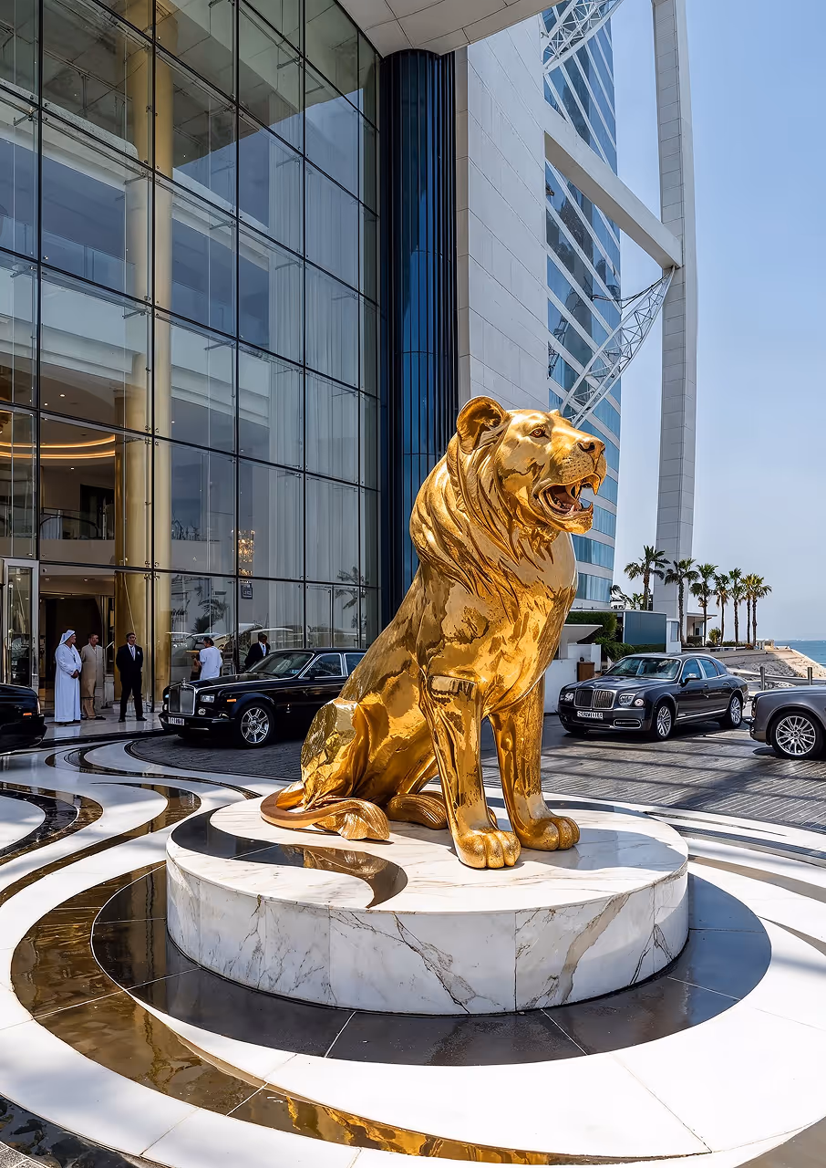 Golden Lion of Grandeur