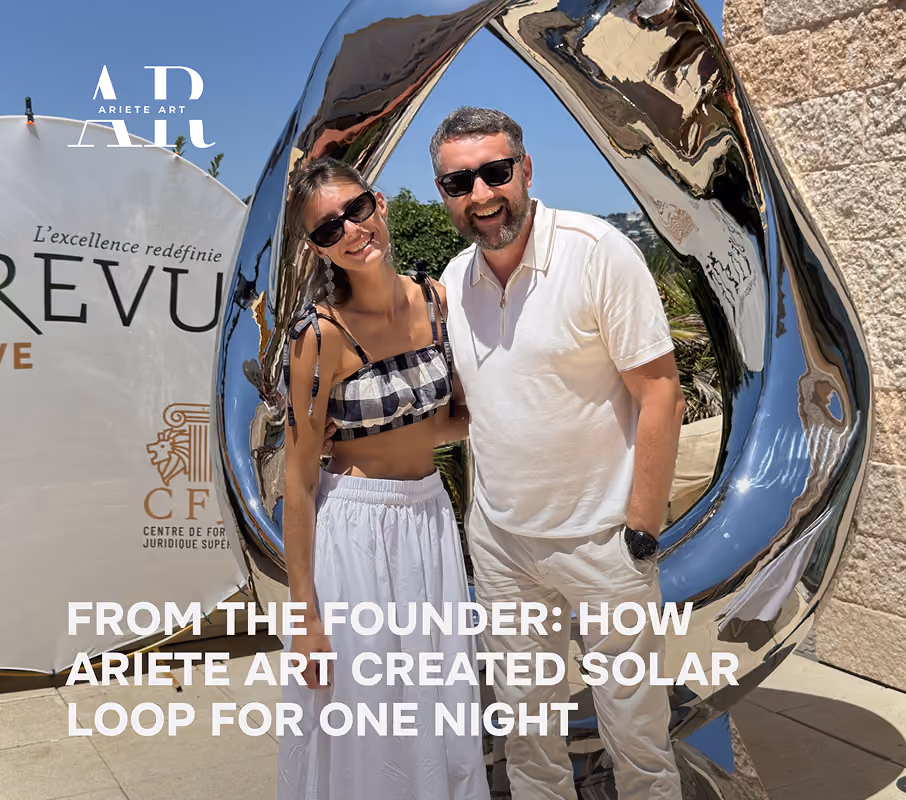 From the Founder: How Ariete Art Created Solar Loop for One Night