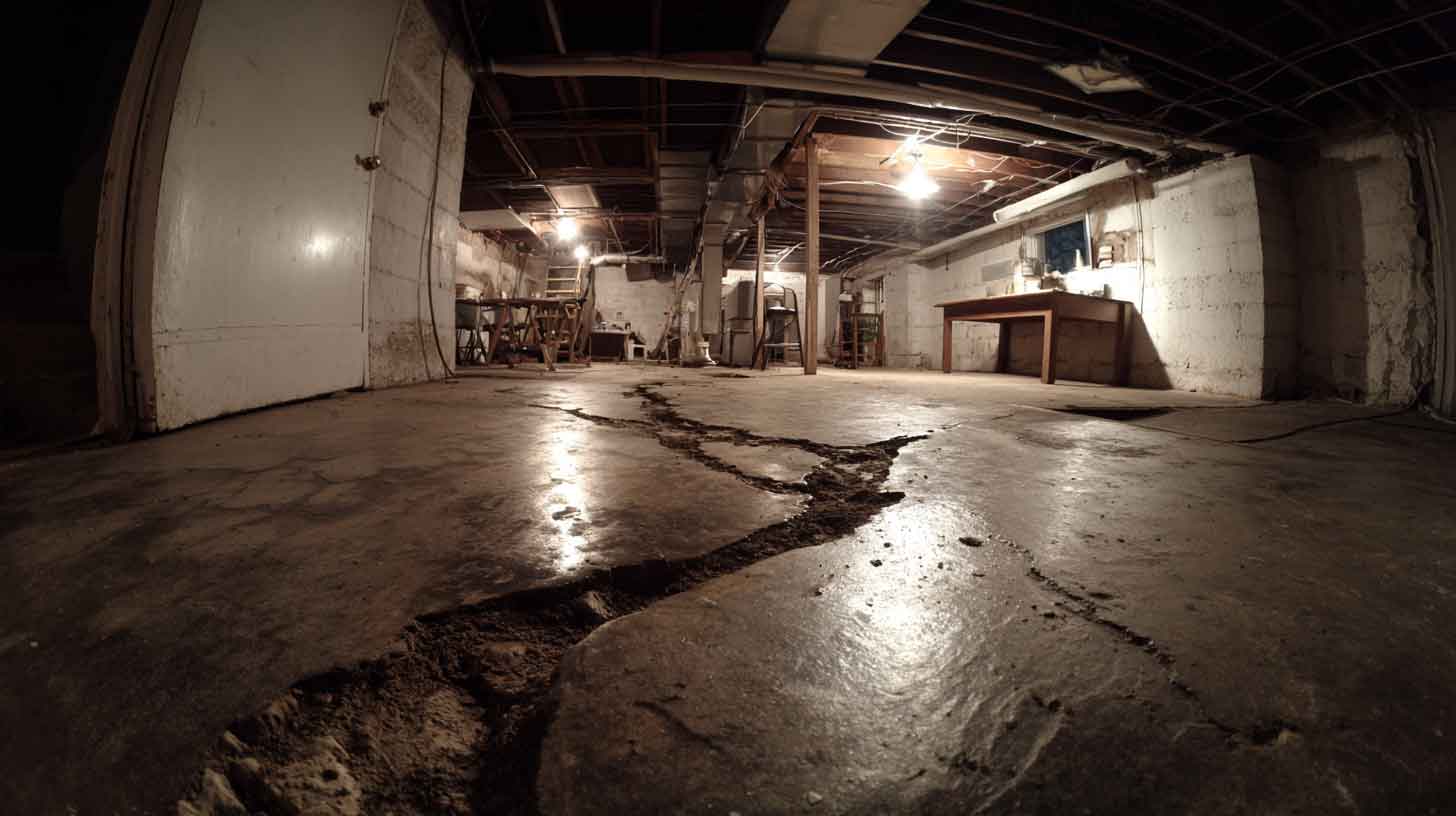 Warped Basement Floor | Causes and Fixes
