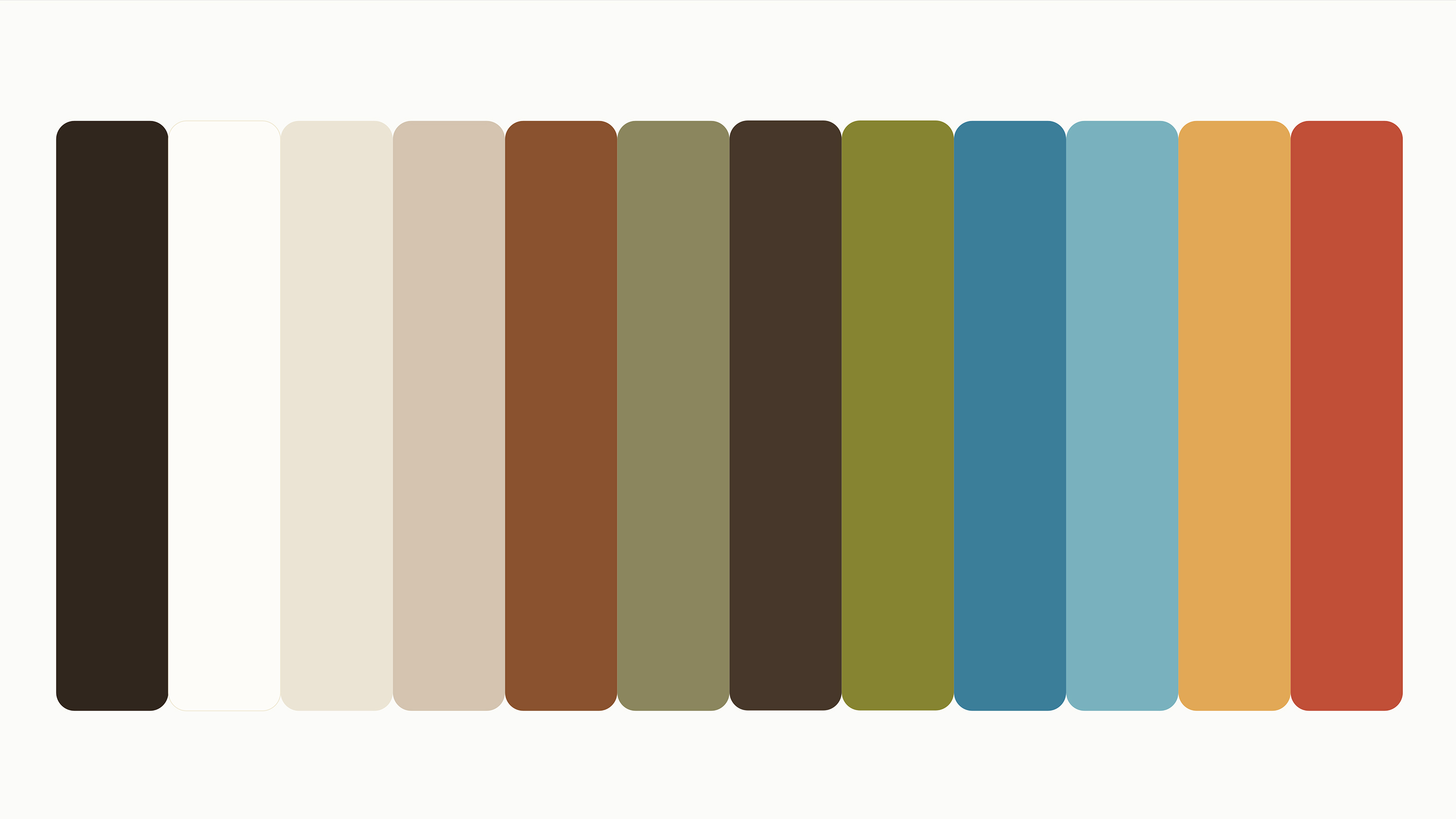 Brand identity components including logotype with letters H A E L and a mountain shape, 4 Corners graphic mark, standalone mountain mark, typography samples for Dala Moa Regular No.2 and TWK Lausanne, color palette bars labeled Slate Blue, Ochre, Lava Rose, Basalt Black, Rich Earth, Deep Soil, Mineral Gray, Ash, a photo of a person inspecting wine vats in a cellar, a rock sample photo, and a terroir illustration showing soil layers: soil, very well fractured basalt, and red alterite.
