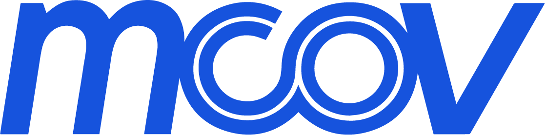 MOOV logistics logo in blue.