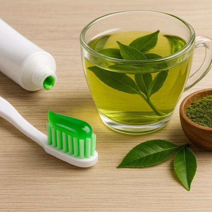 Can Green Tea Extract in Toothpaste Improve Gum Health?
