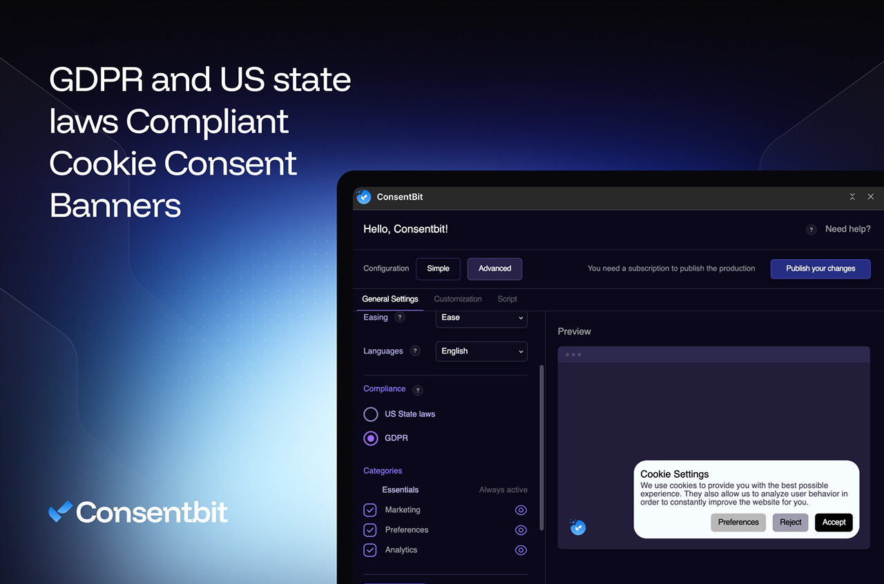 GDPR and US State law complaint