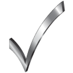 Criterion's copyrighted metallic checkmark
