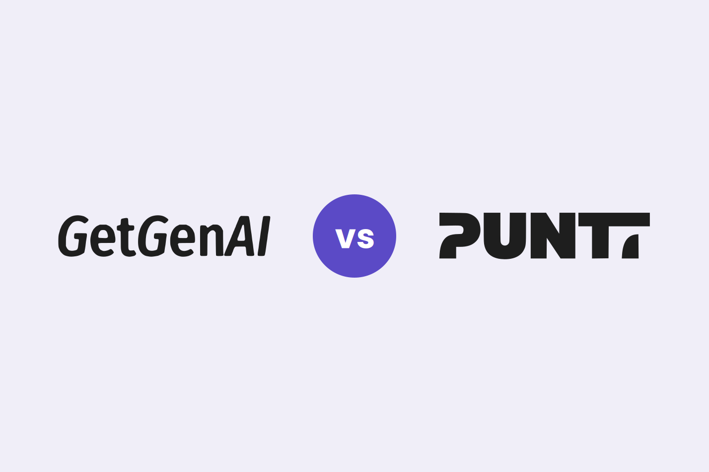 GetGenAI vs Puntt AI comparison of AI packaging and marketing review software