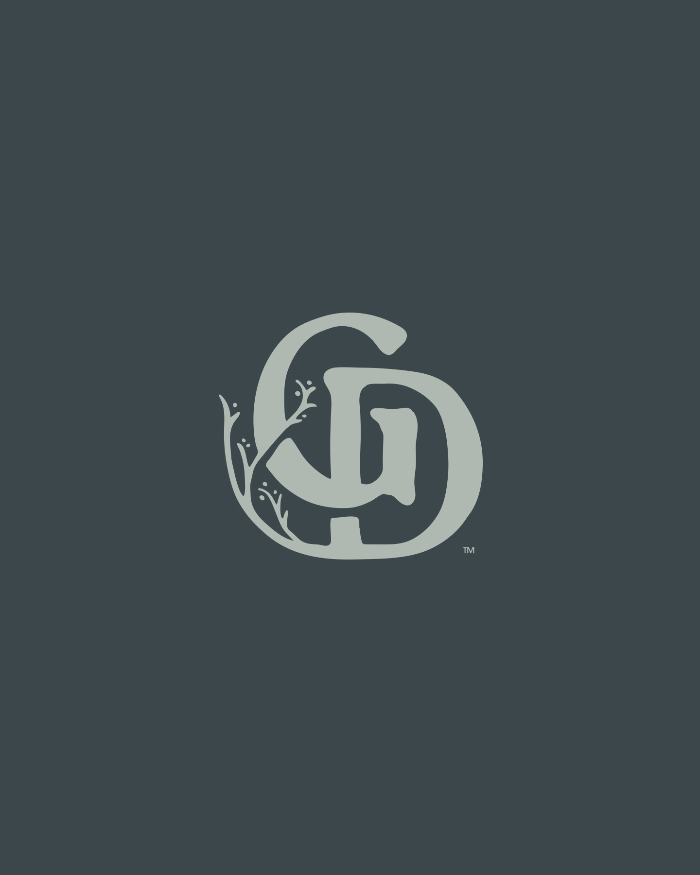 a GD sub mark for gold dog farm and home