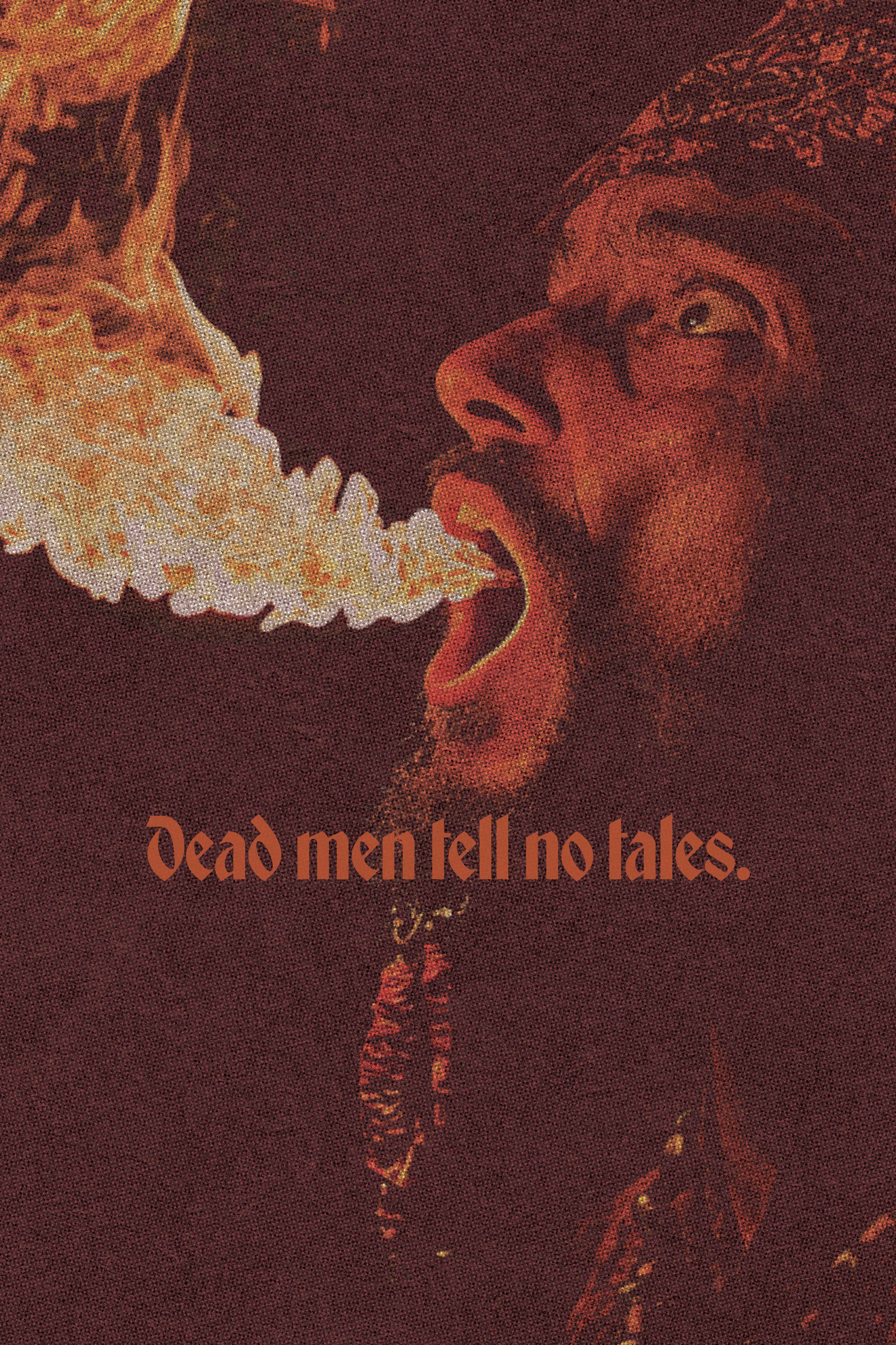 a type treatment for an ad for dead man's tongue