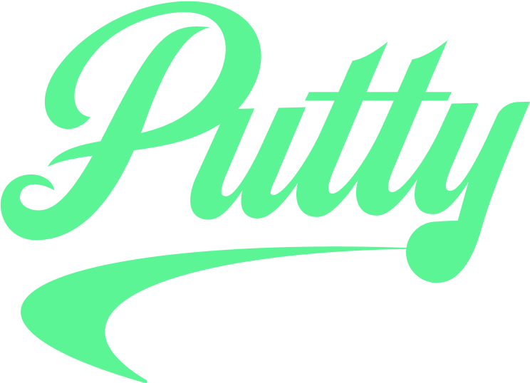 Putty Golf logotext
