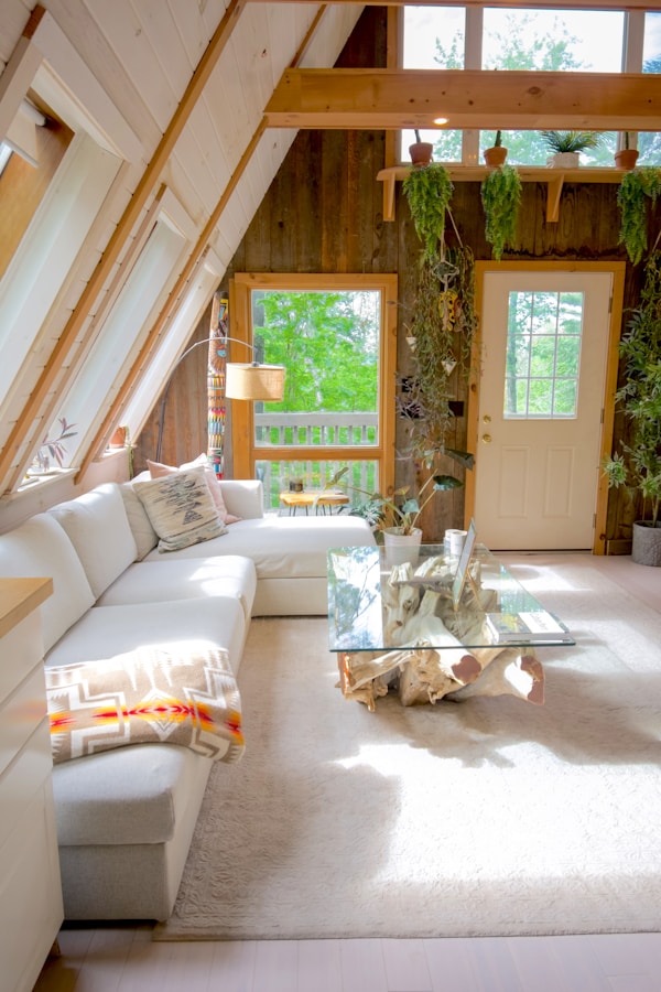 Living room interior design.
