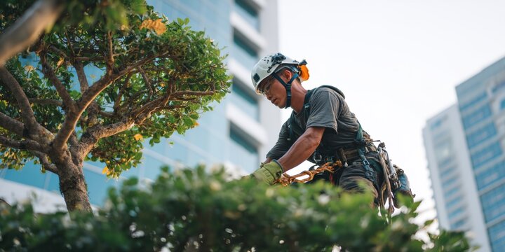 Tree Trimming Heavy Weight T-shirt
