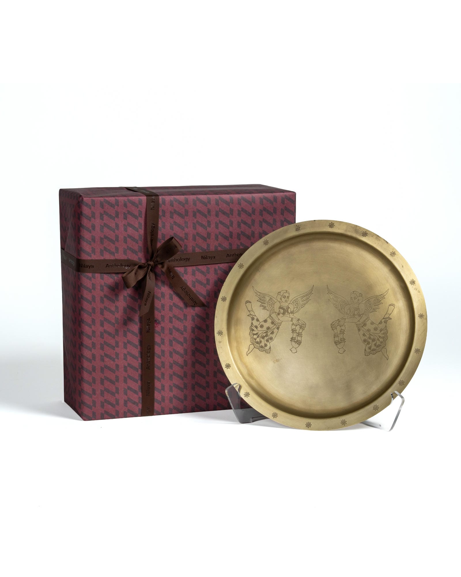 The Apsara Brass Tray
