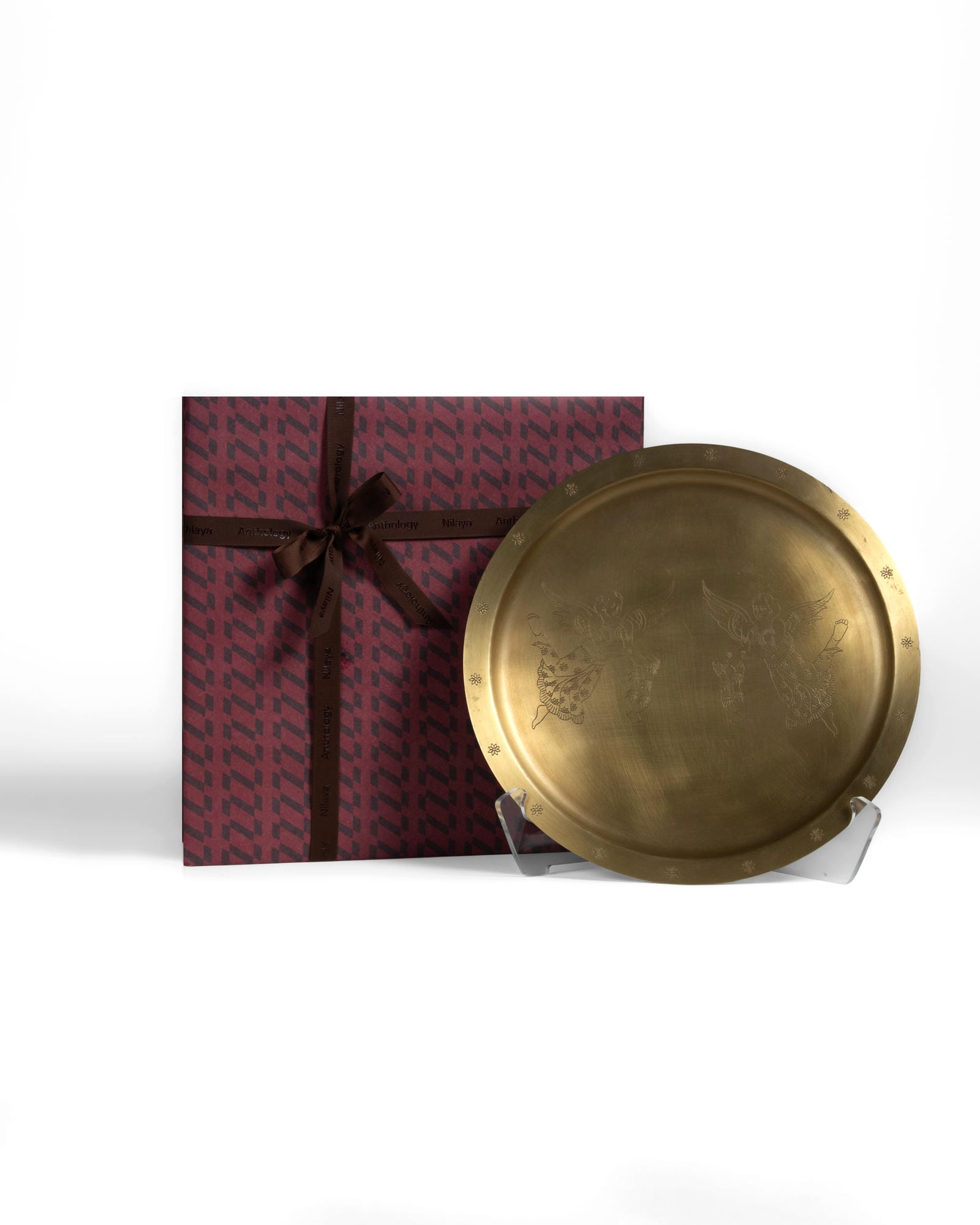 The Apsara Brass Tray