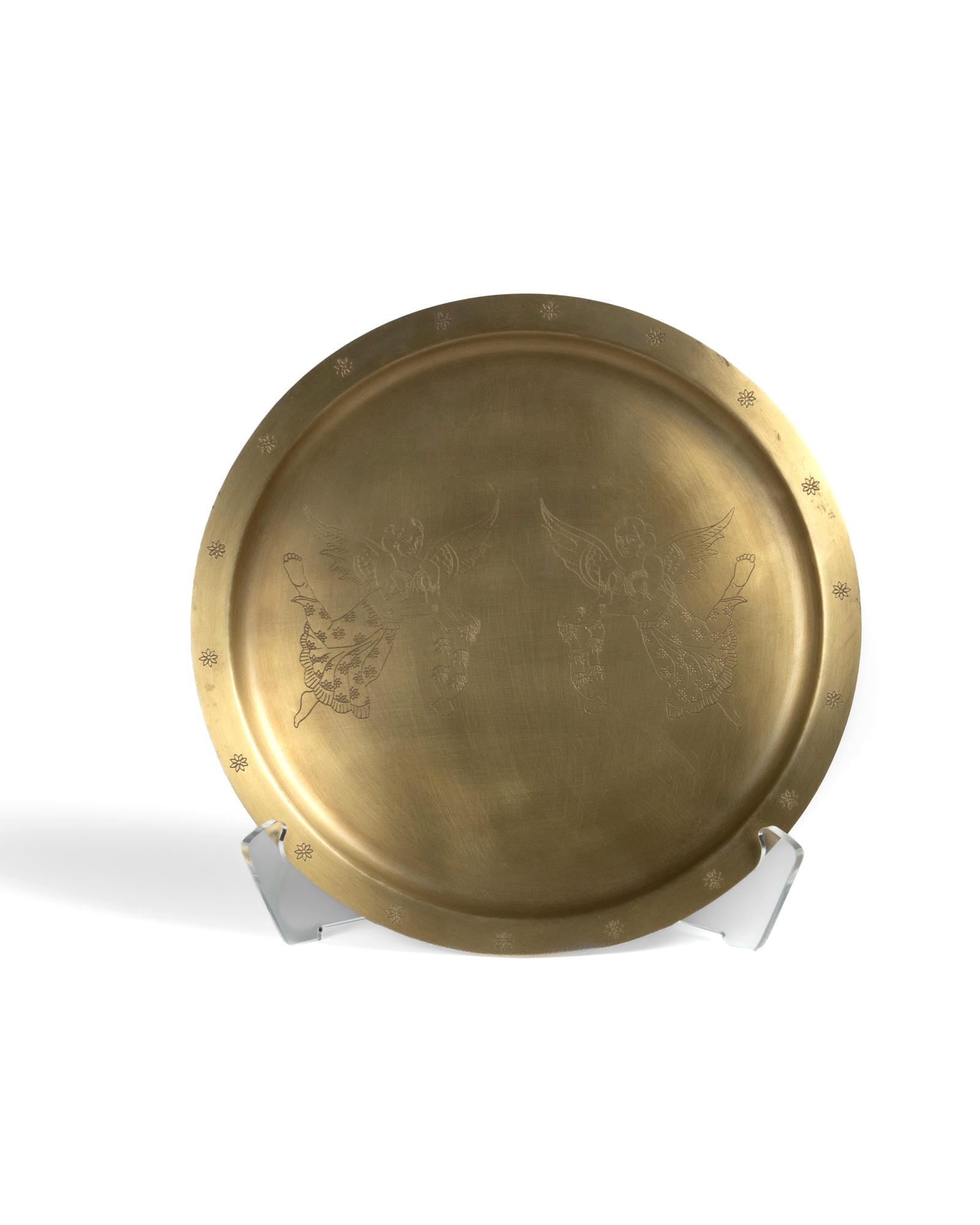 The Apsara Brass Tray