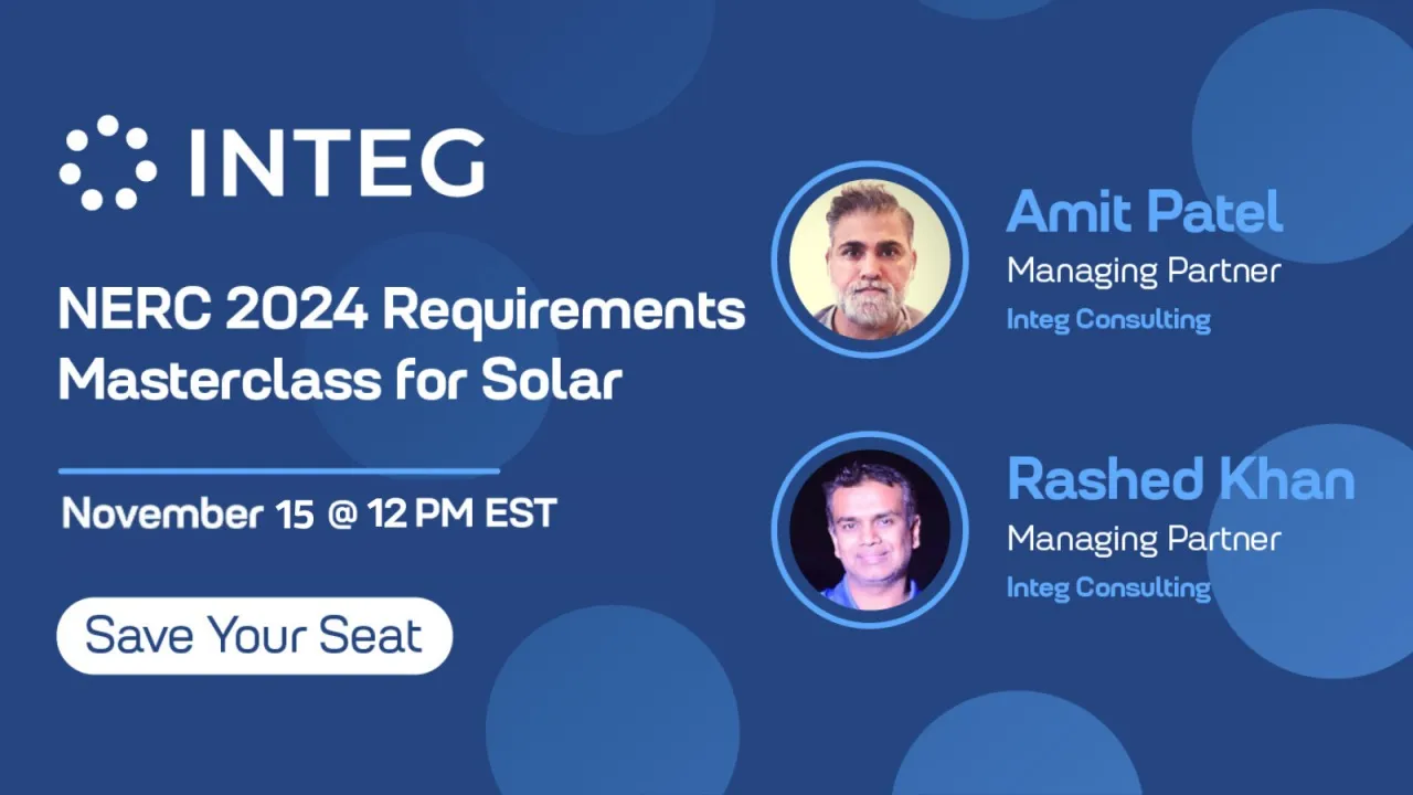 NERC 2024 Requirements Masterclass for Solar