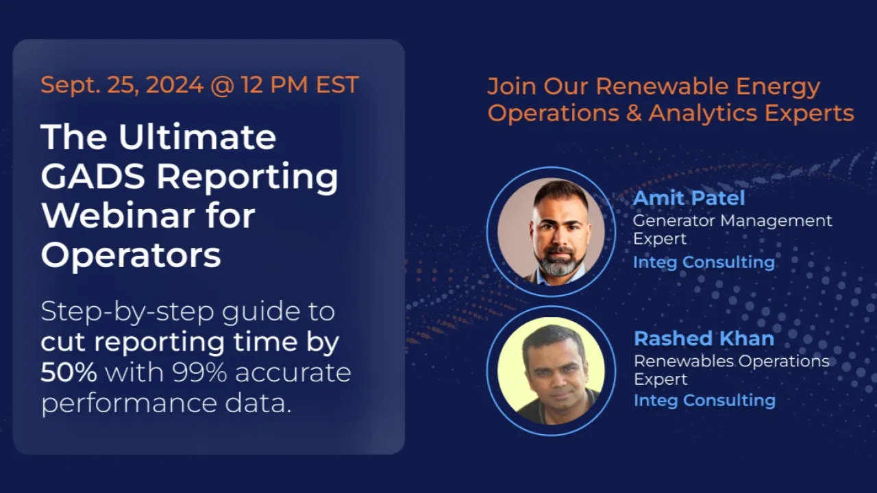 The Ultimate GADS Reporting Webinar for Operators