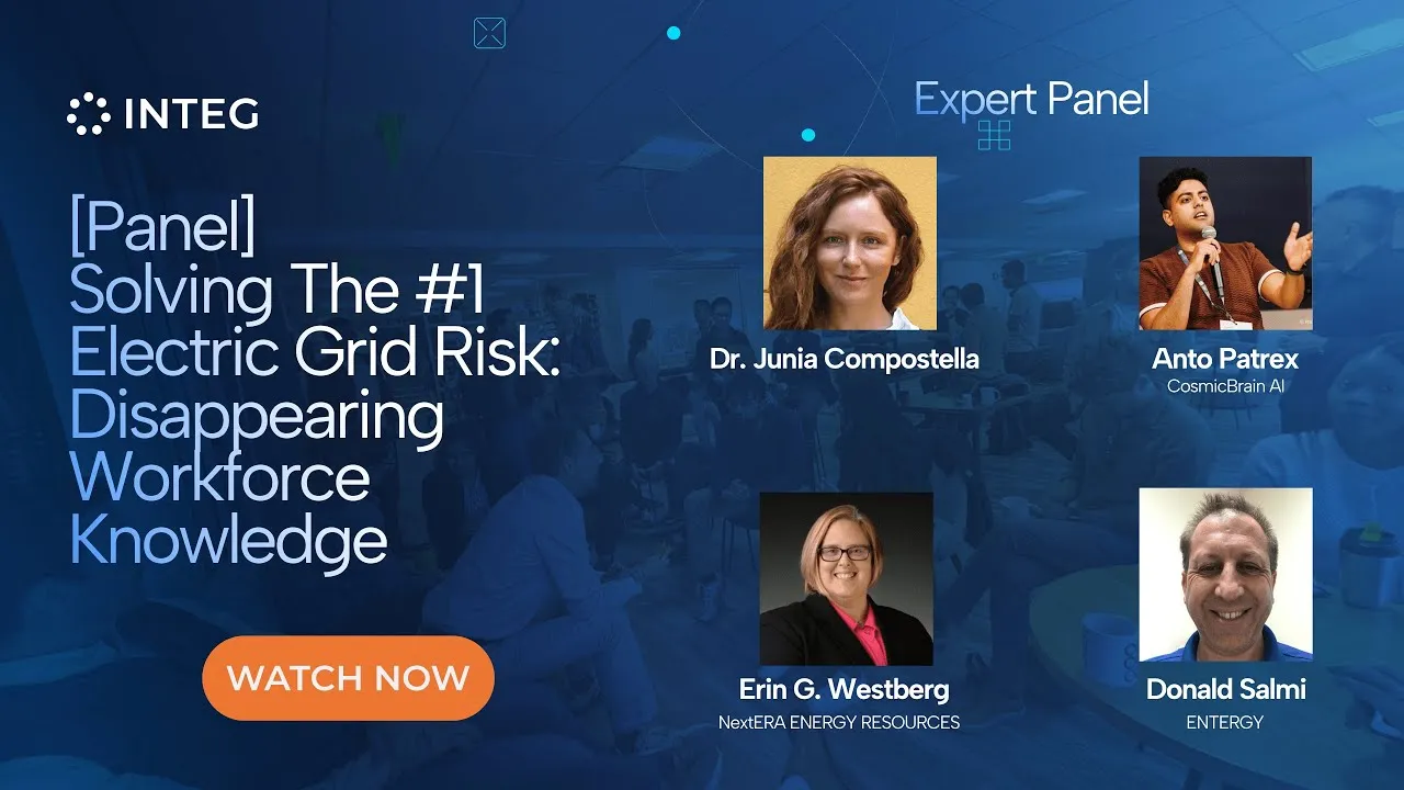 Solving The #1 Electric Grid Risk: Disappearing Workforce Knowledge