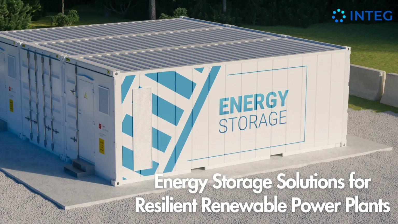 Energy Storage Solutions for Resilient Renewable Power Plants