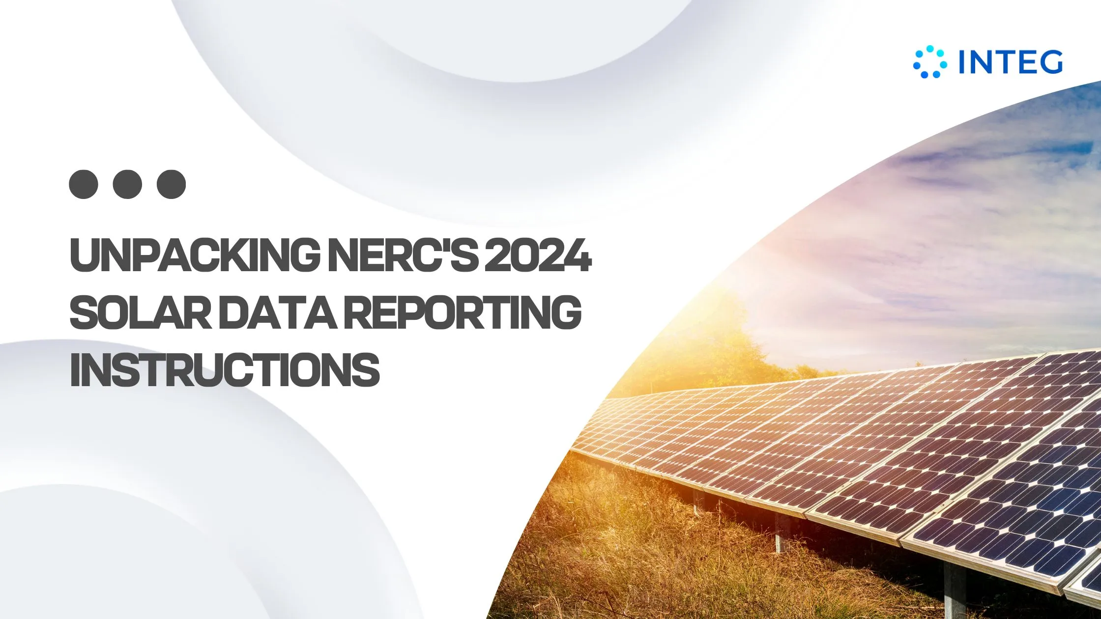 Unpacking NERC’s 2024 Solar Data Reporting Instructions