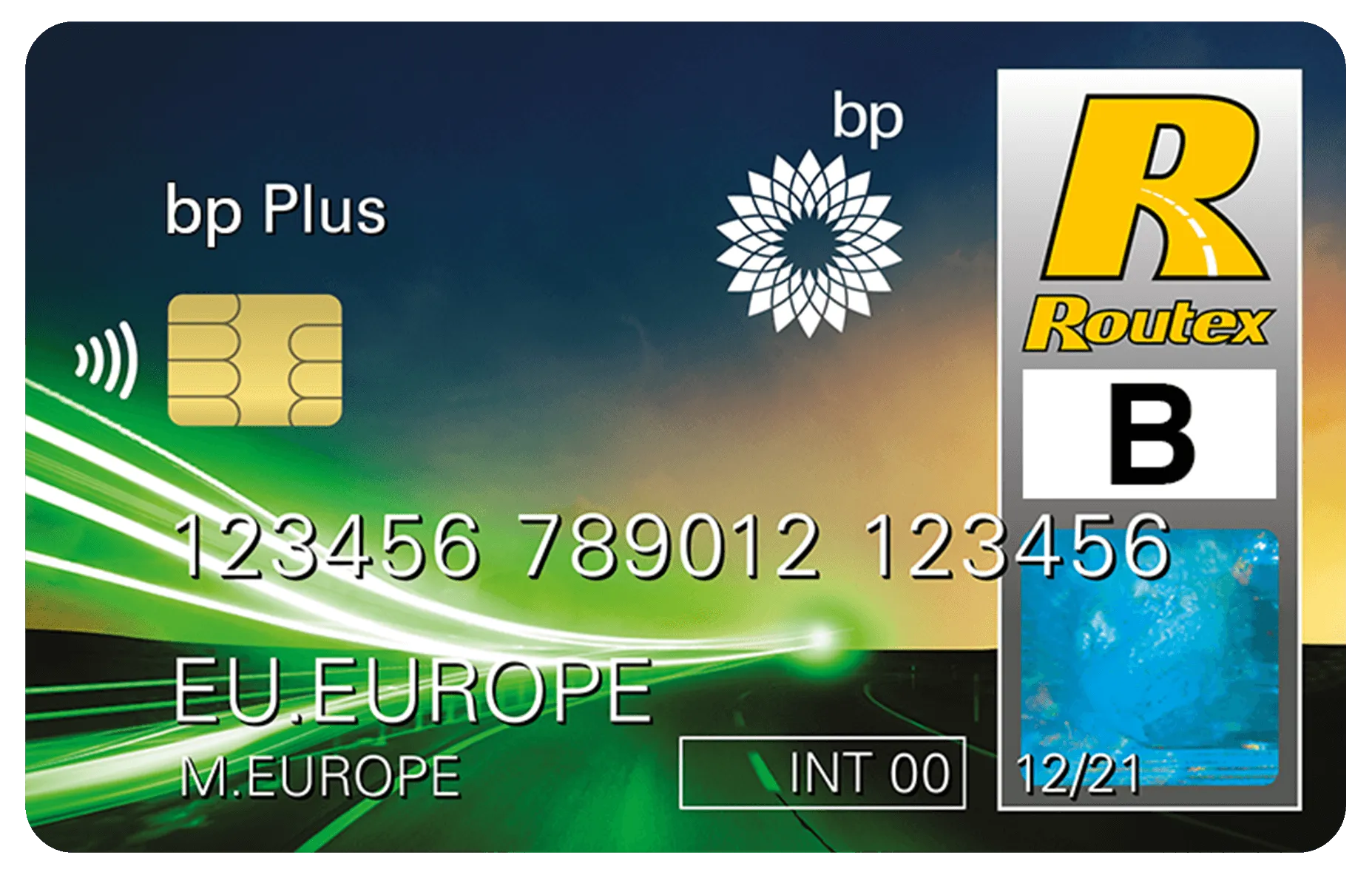 bp plus bunker card image
