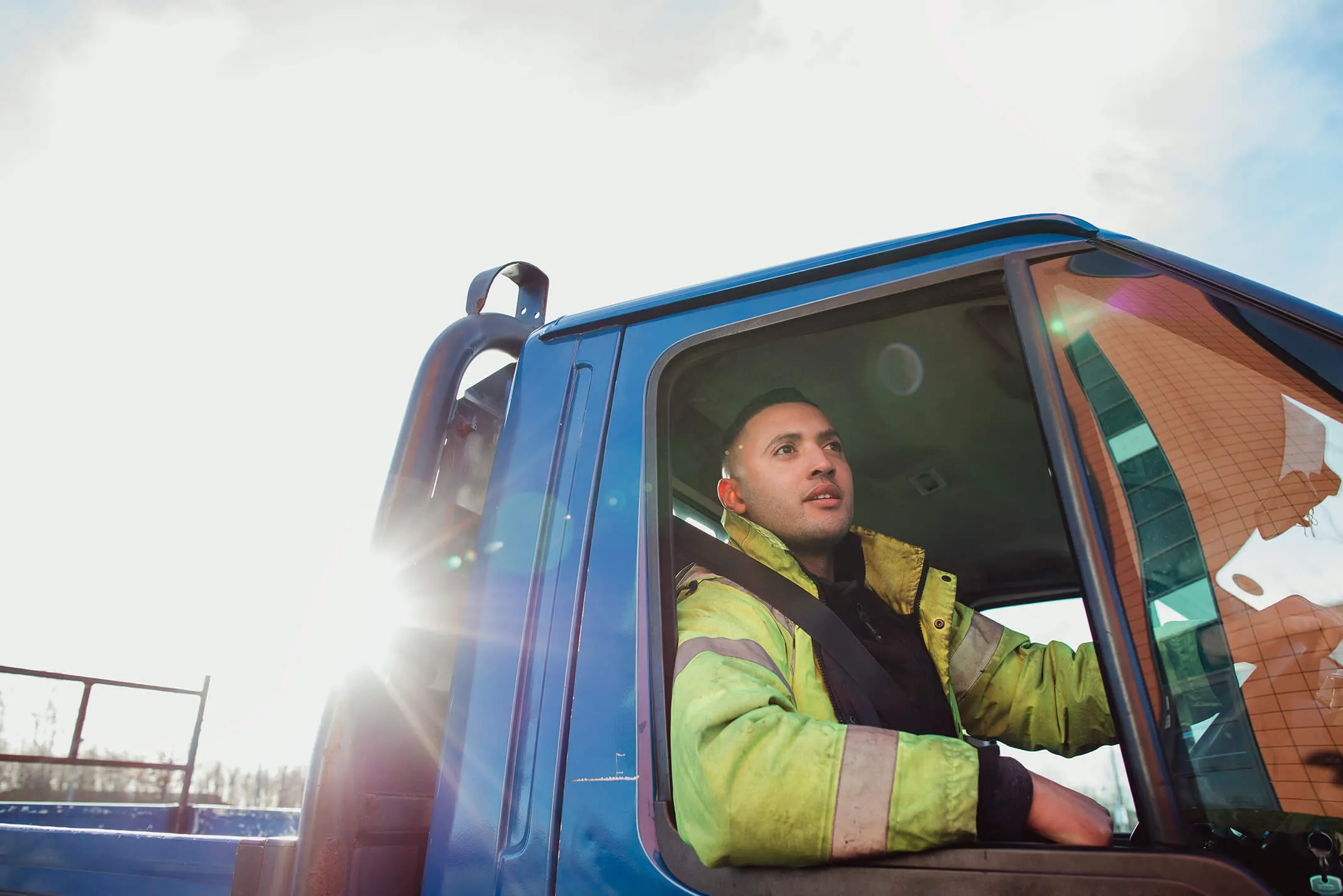 Fleet driver in vehicle