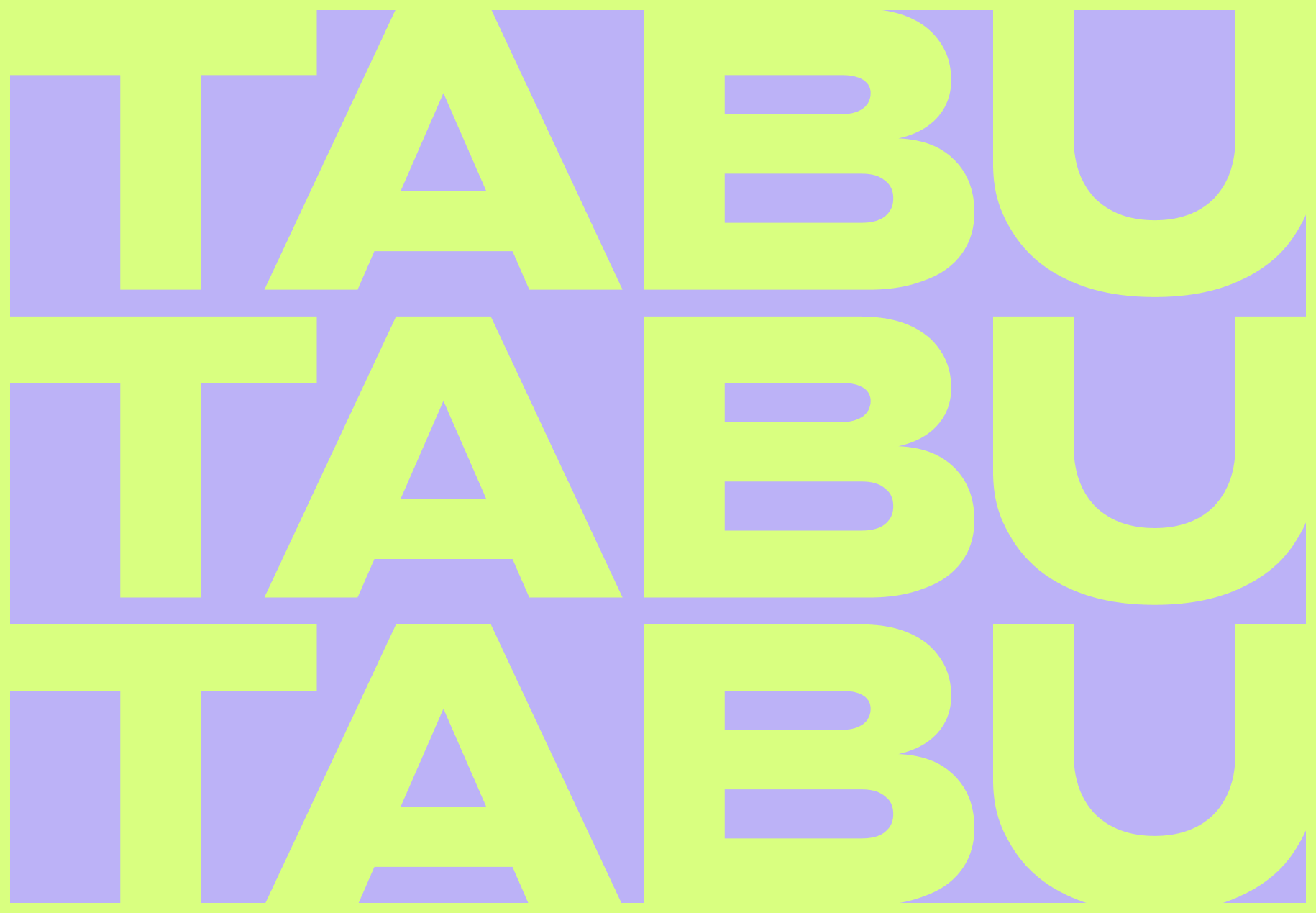 TABU logo x3
