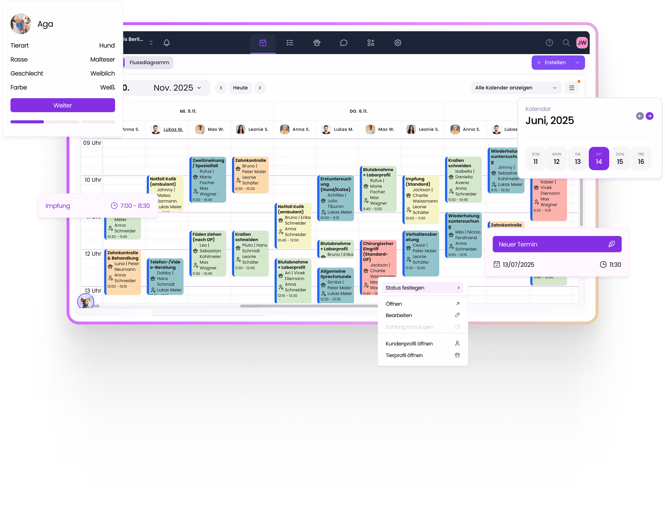 Lupapets app and features visual