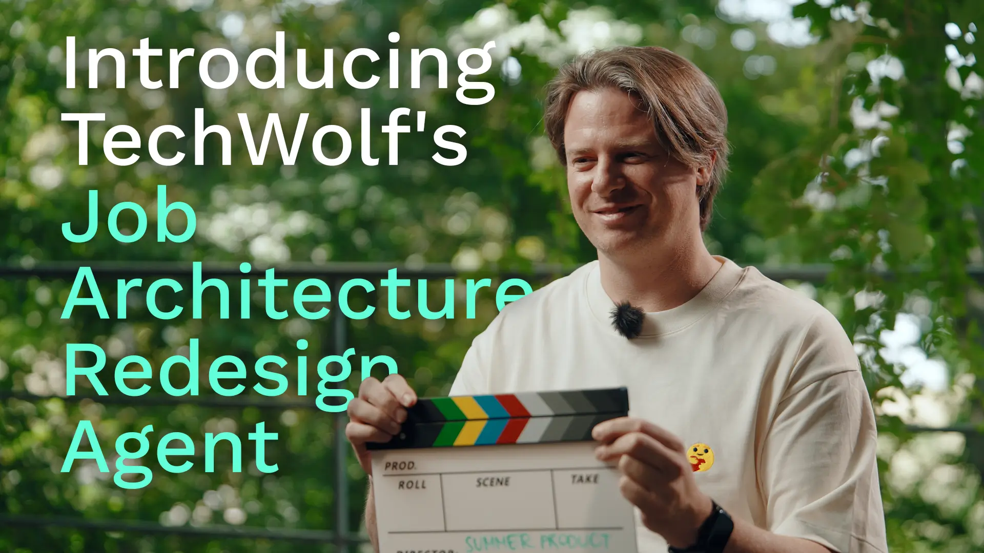 Video thumbnail: introducing TechWolf's job architecture redesign agent