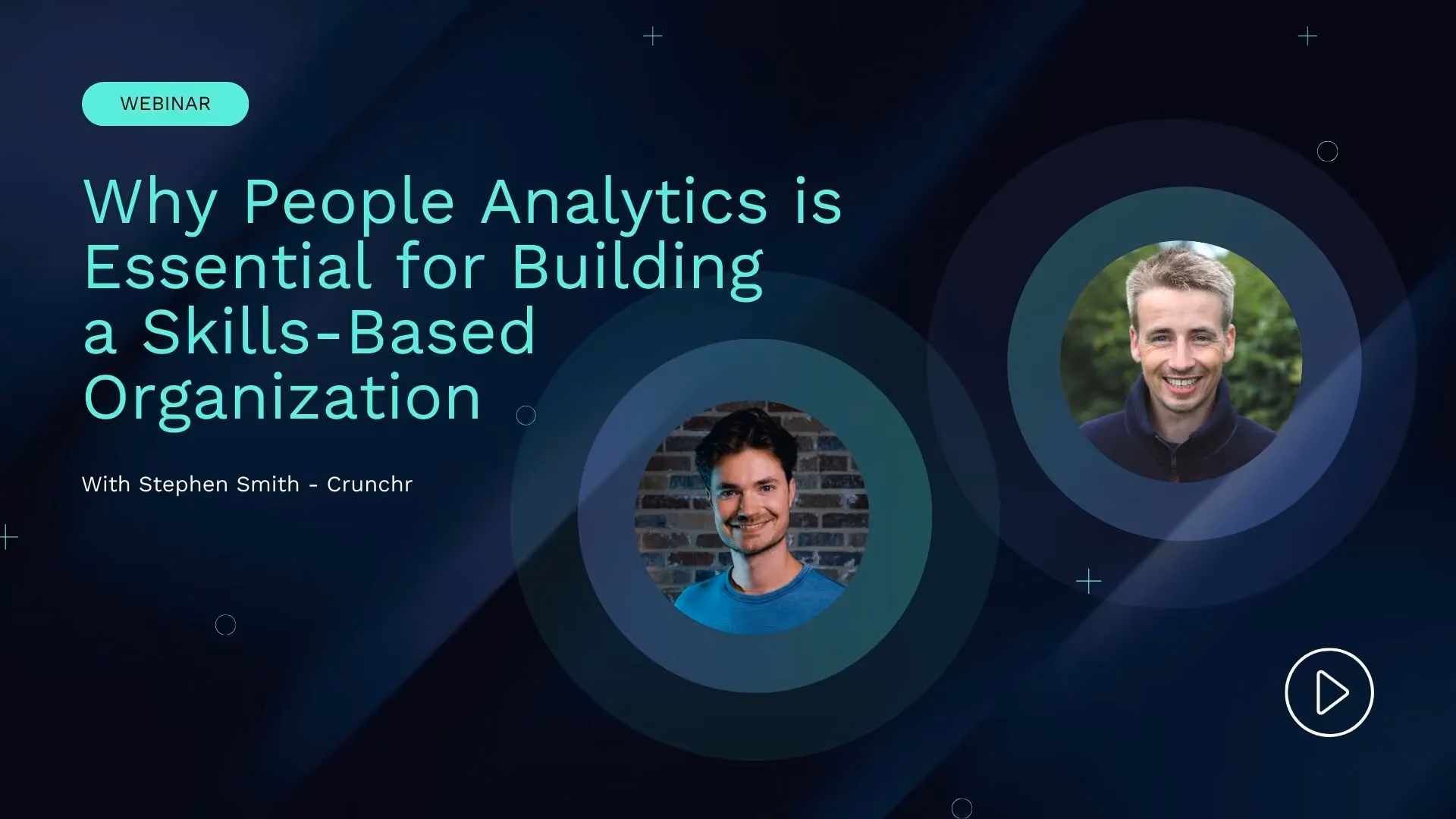Webinar card: Why People Analytics is Essential for Building a Skills-Based Organization, with Stephen Smith
