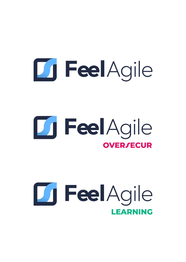 Liste des 3 logos de FeelAgile