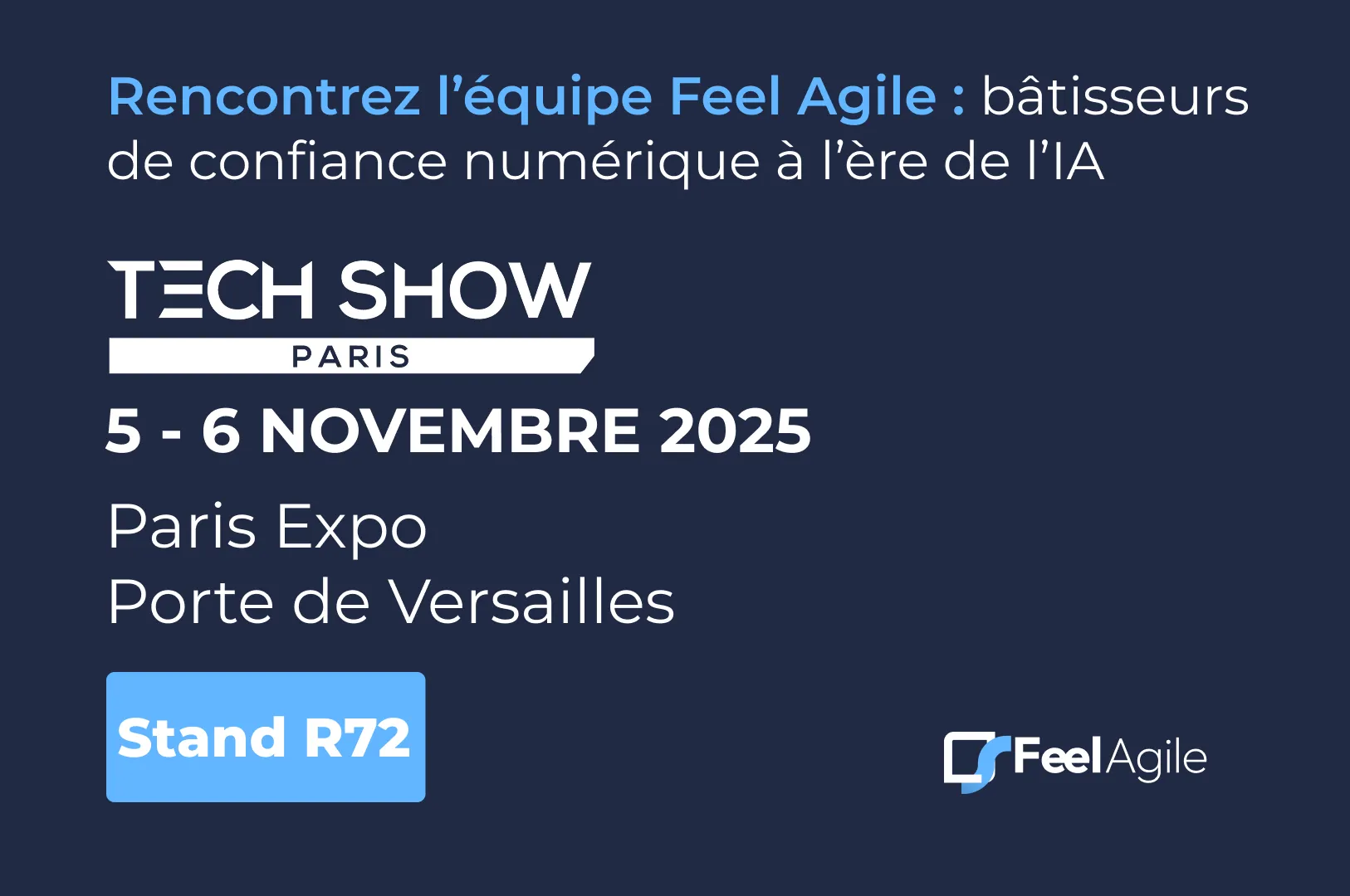 Rencontrez Feel Agile au Tech Show