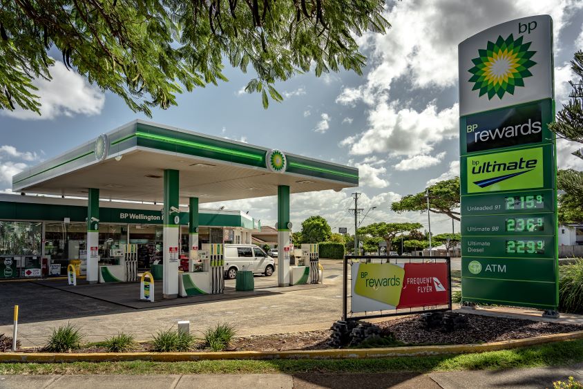 BP fuel station