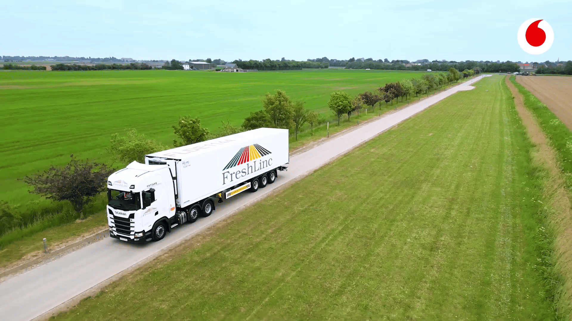 Freshlinc HGV on the road