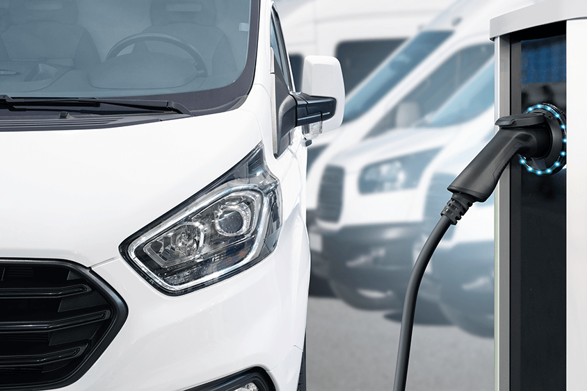 EV Fleet van charging