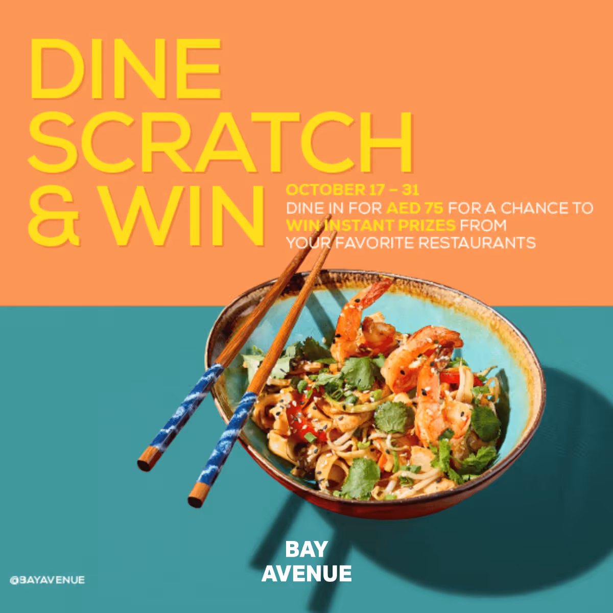 Dine, Scratch & Win