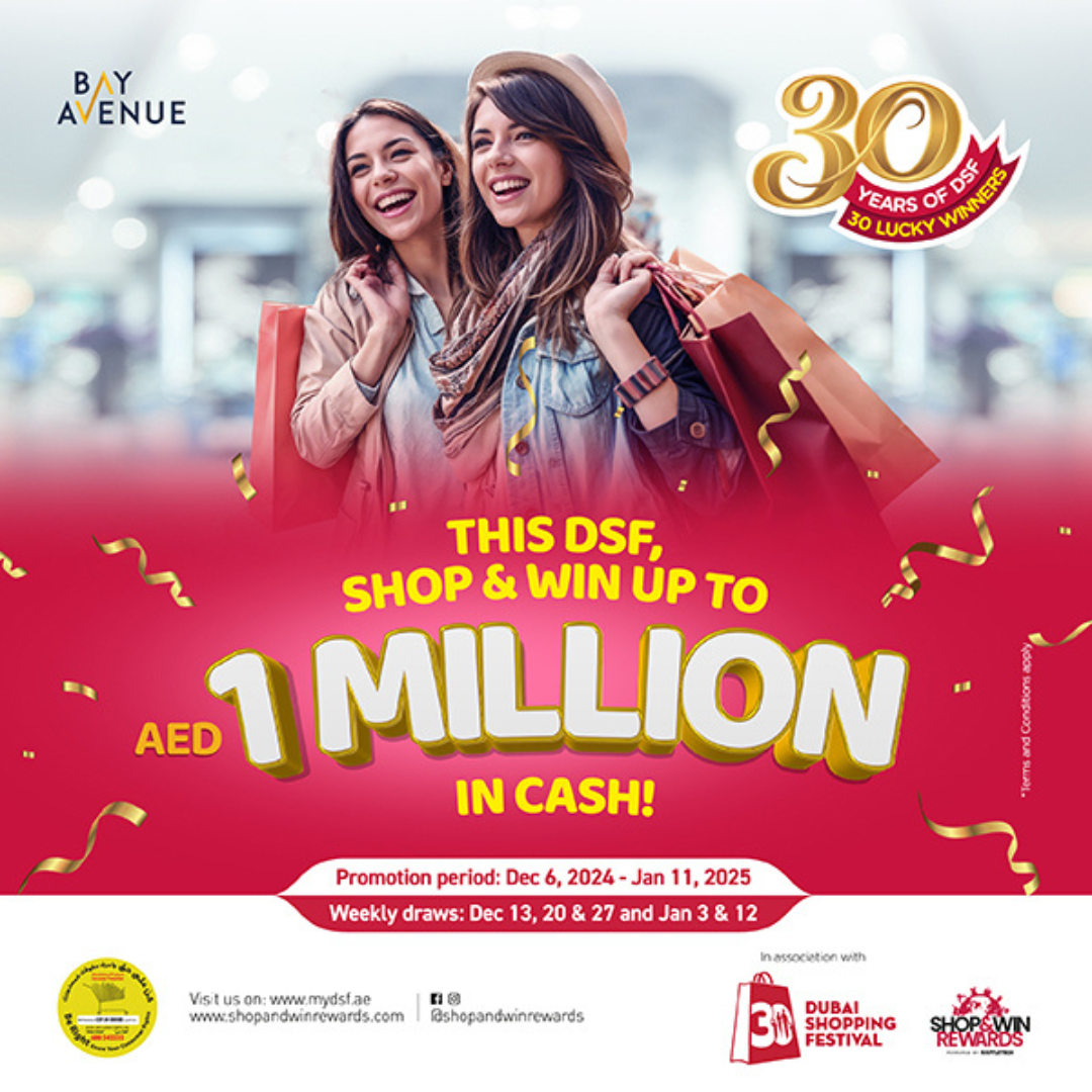 This DSF Shop & Win up to AED 1 Million in Cash