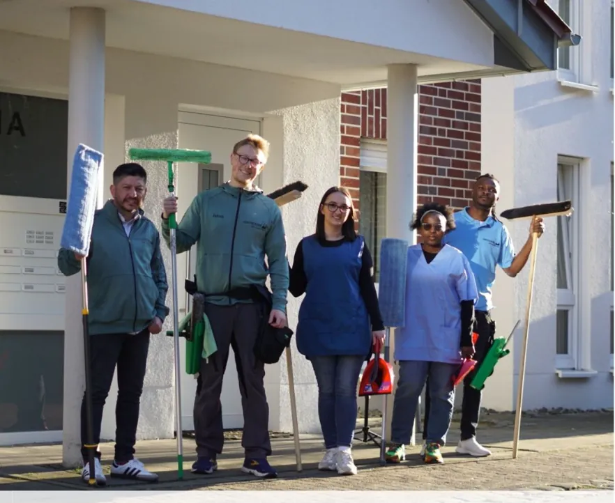 Fensterzauber Geb&auml;udereinigung Team &ndash; Mendato Kunde aus Sendenhorst