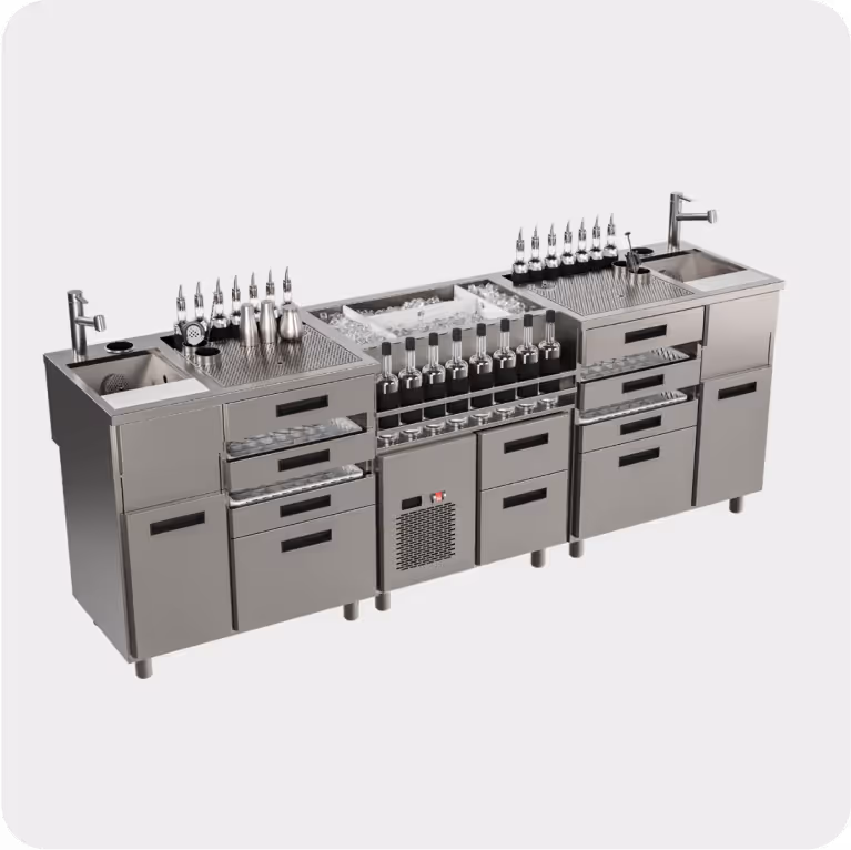 Vitrum Bars - Modular solution