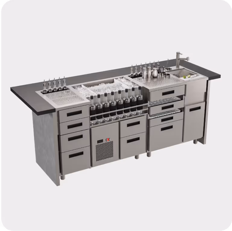Vitrum Bars - Modular solutions